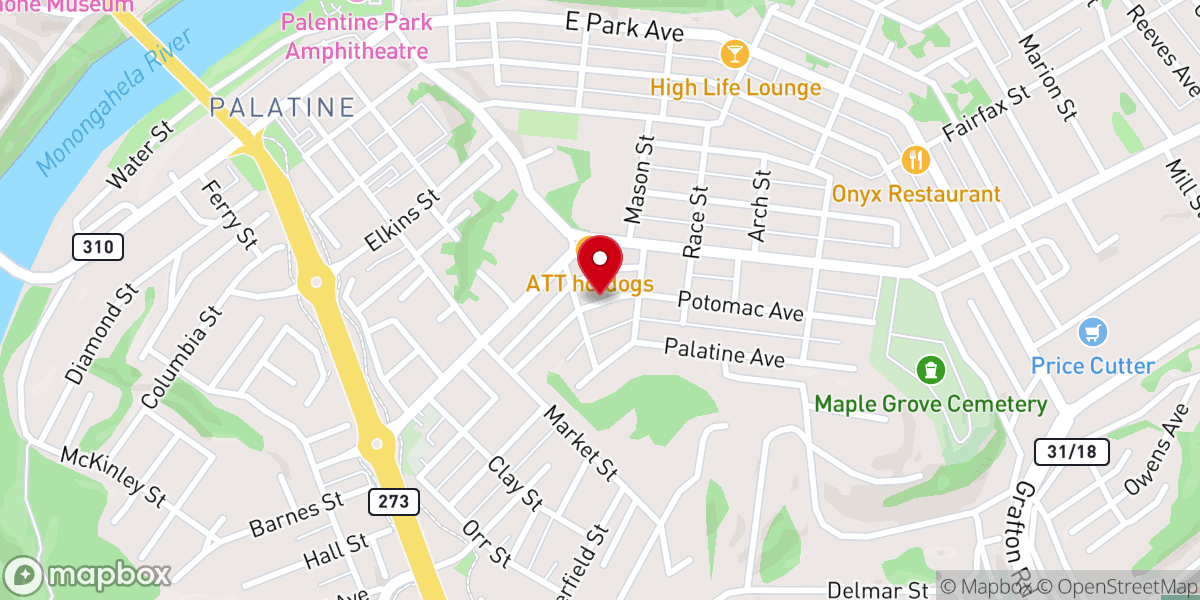 Map showing location of The Apostics of God Church