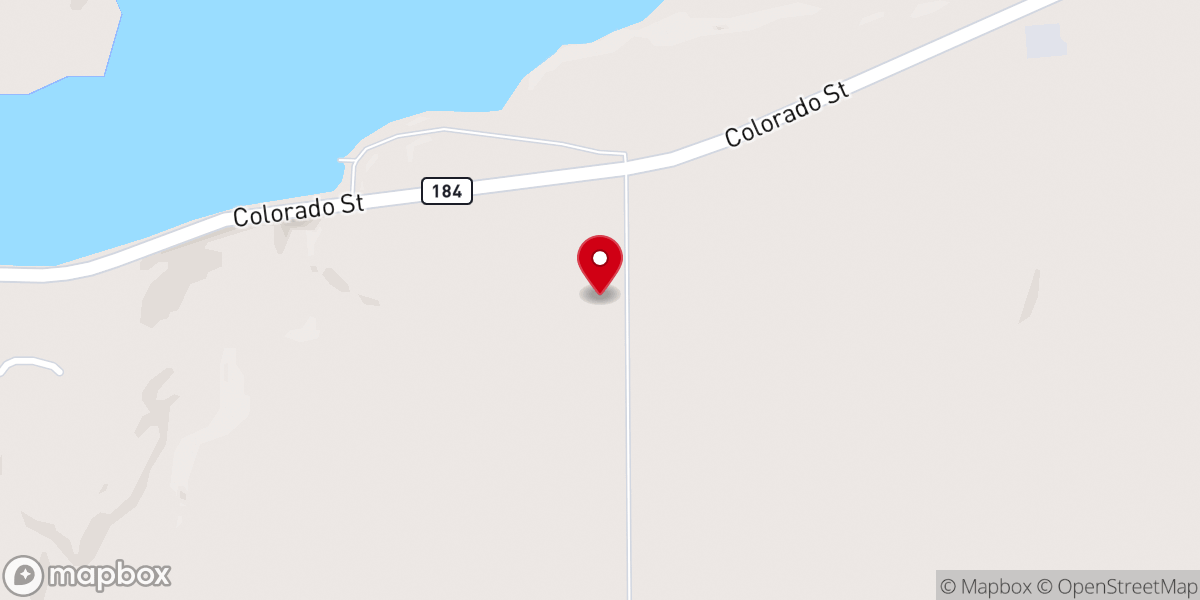 Map showing location of Montelores Baptist Church