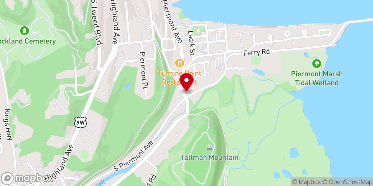 Map showing location of Macedonia Baptist Church
