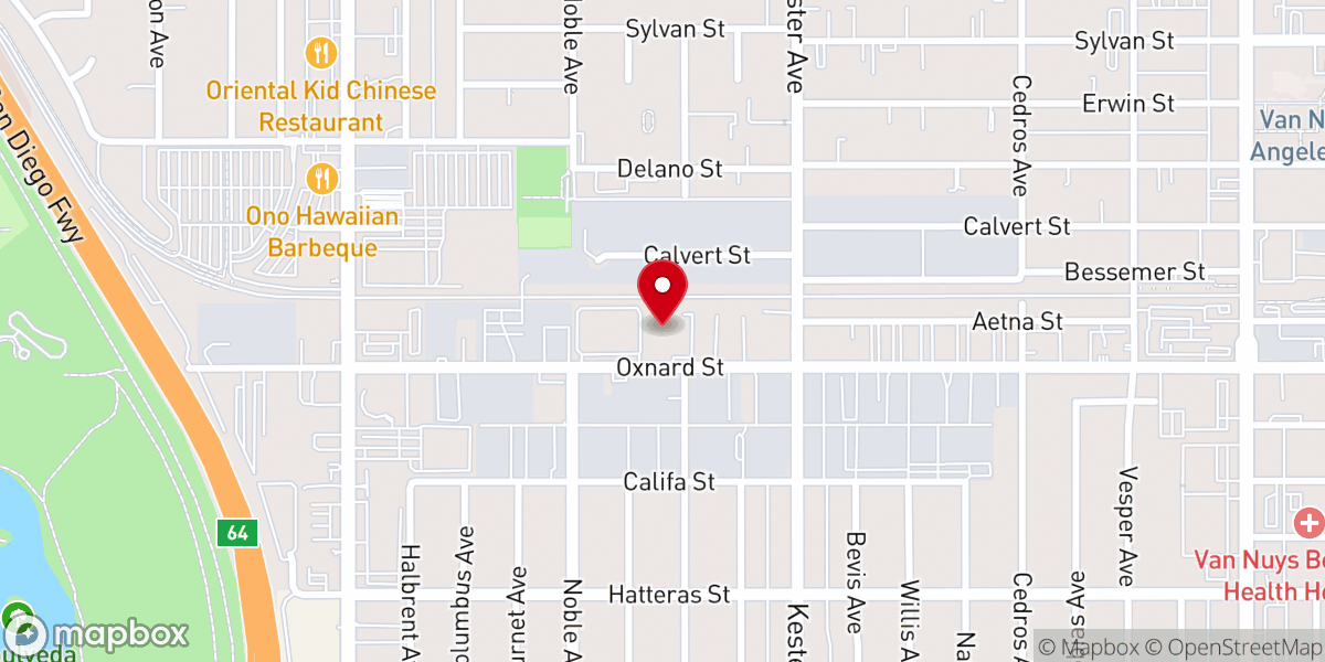 Map showing location of Relevant Church LA