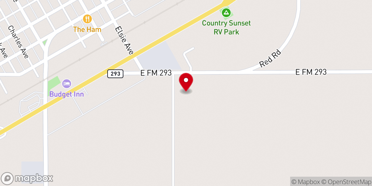 Map showing location of Our Lady of the Angels Chapel