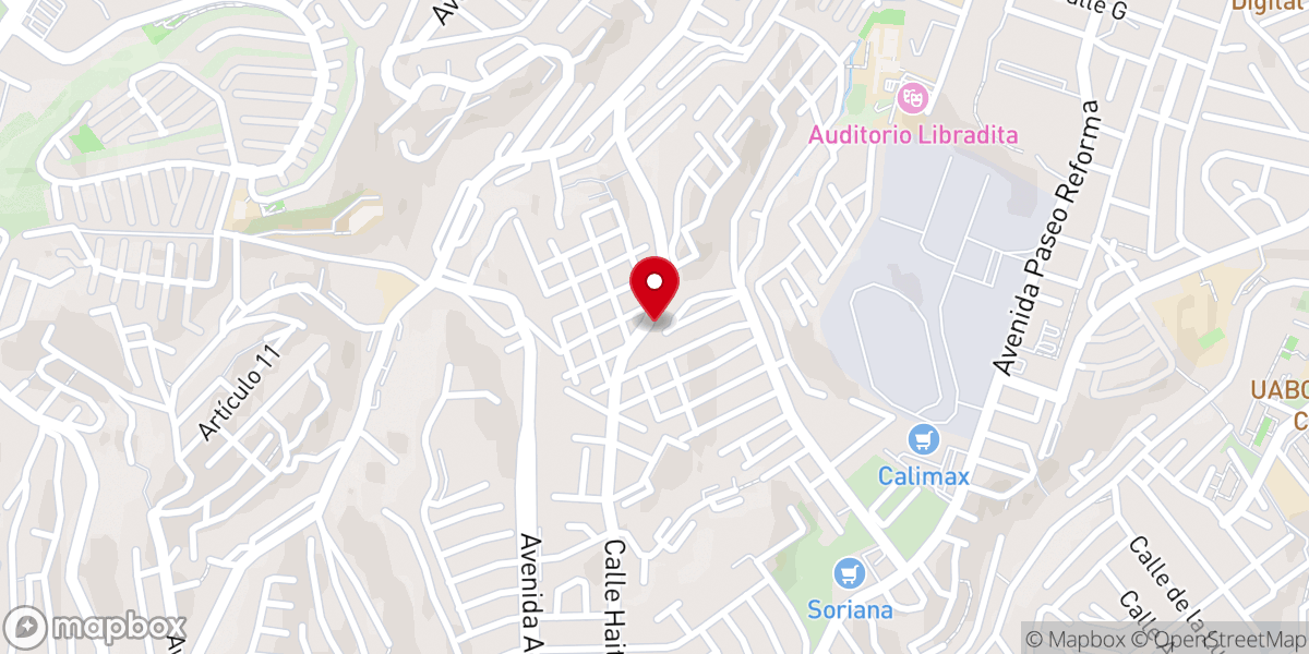 Map showing location of TEMPLO MONTE HOREB PENTECOSTES