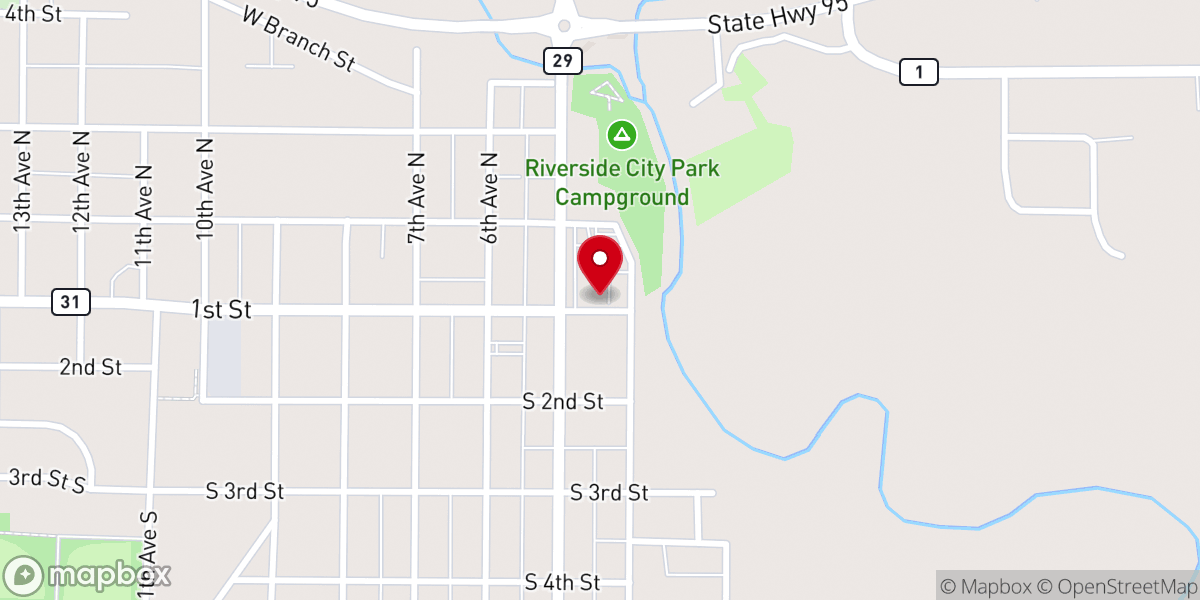 Map showing location of Greater Life Princeton