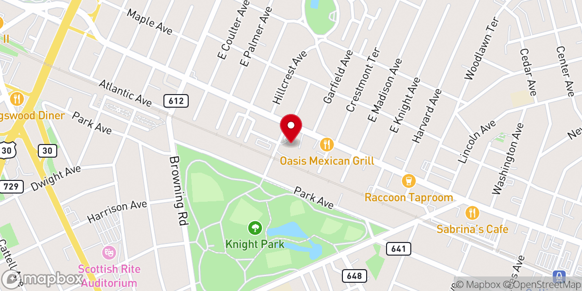 Map showing location of Smith Howard L