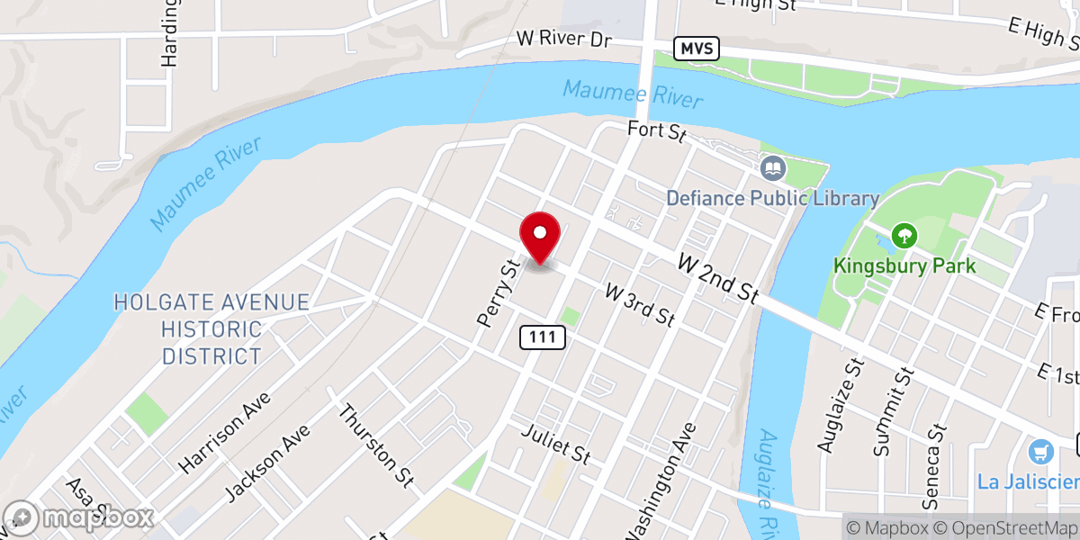 Map showing location of Jessie a Goyings Charitable Trust