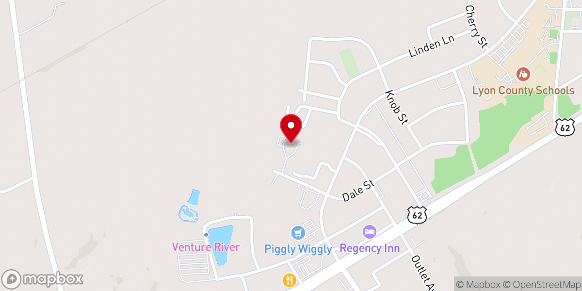 Map showing location of Saint Mark Catholic Church