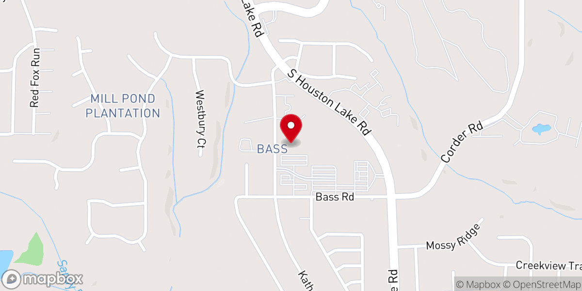 Map showing location of Vietnamese Community Baptist Church