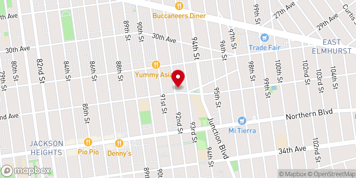 Map showing location of House of Grace Church