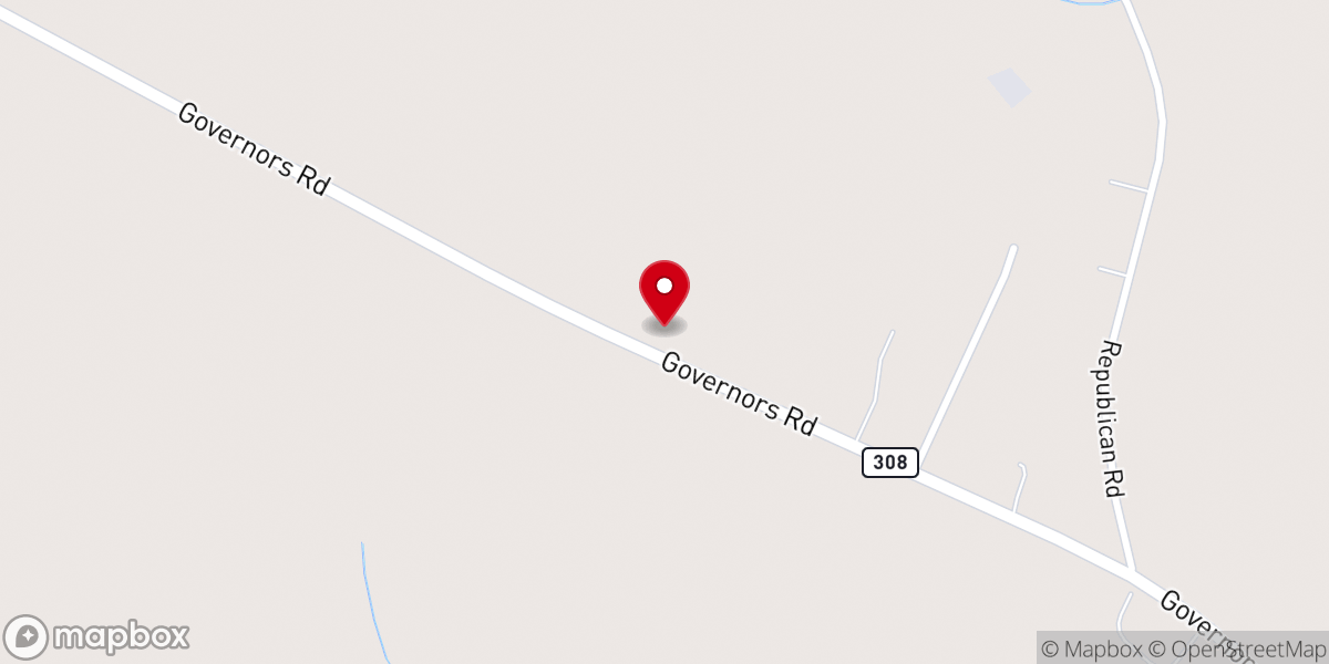 Map showing location of COGIC Academy