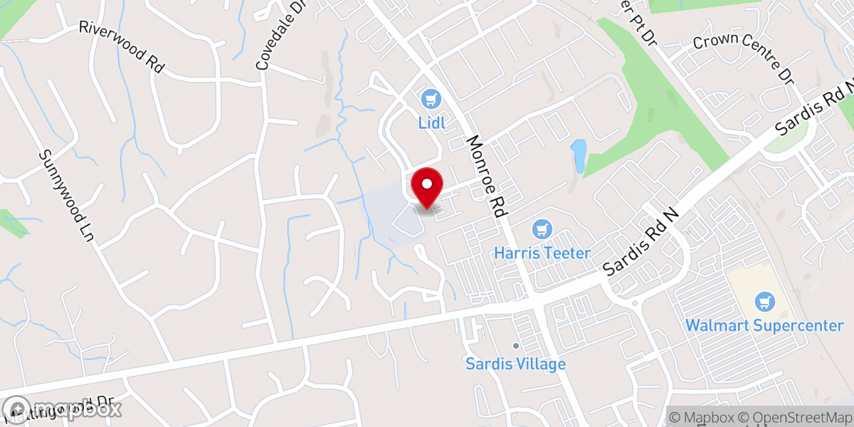 Map showing location of Wellspring Church
