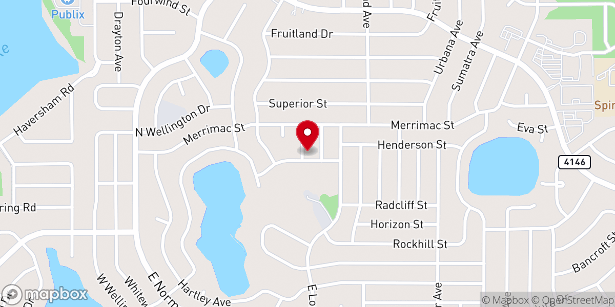 Map showing location of Bab Ministries Inc