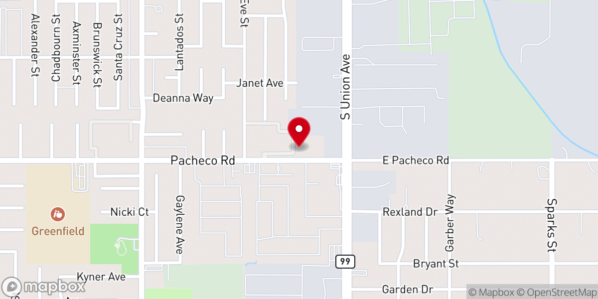 Map showing location of Saints Memorial Church of God in Christ