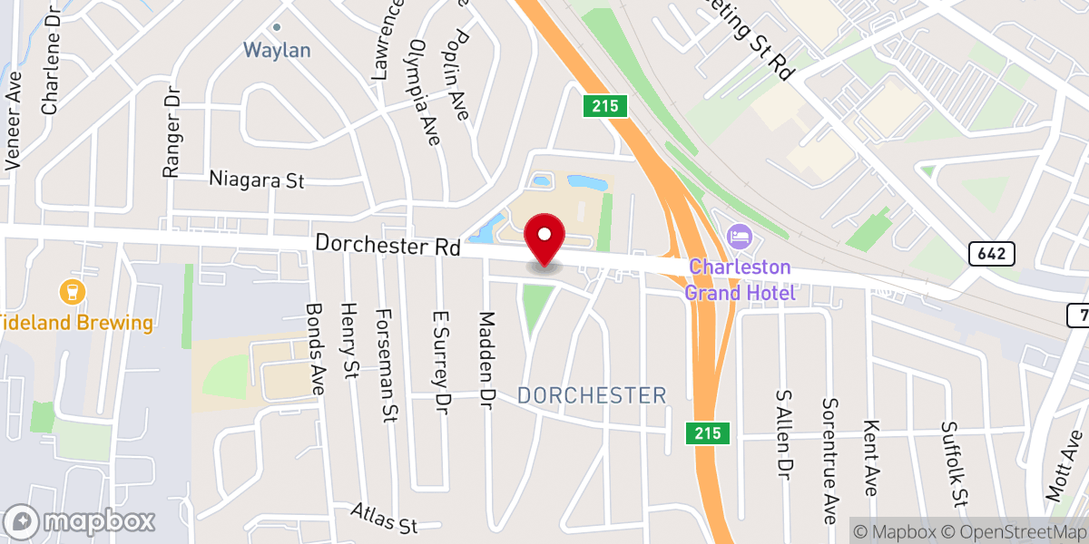 Map showing location of Baptist Educational Center Foundation