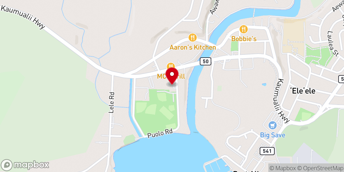Map showing location of The Salvation Army Corps Community Center
