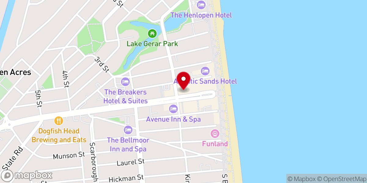 Map showing location of Rehoboth Minister & Commitment Officiant