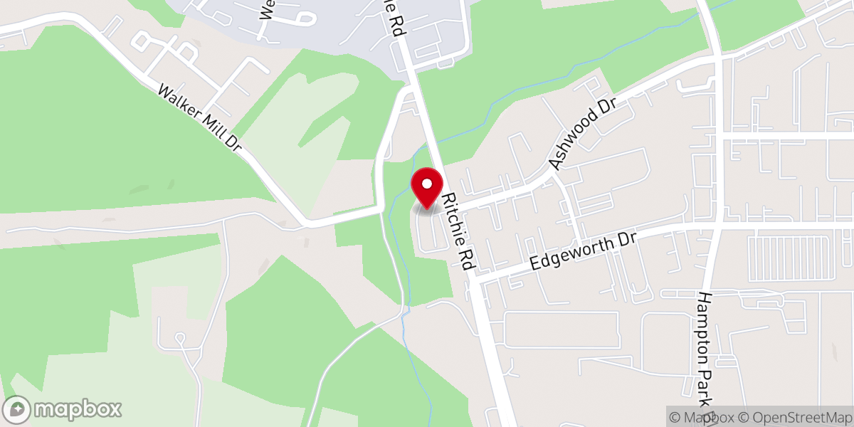 Map showing location of The Emergence Church