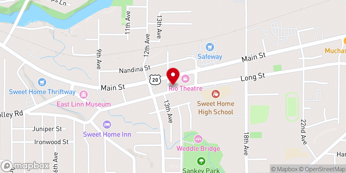 Map showing location of FULL GOSPEL CHURCH OF SWEET HOME