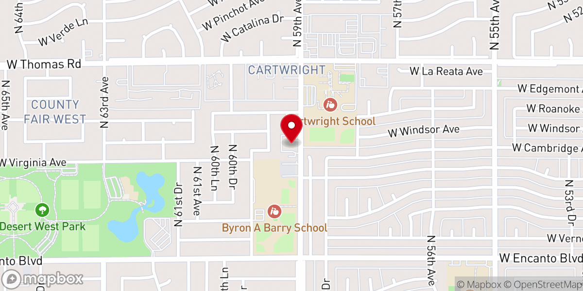 Map showing location of KingdomGate Pentecostal Church