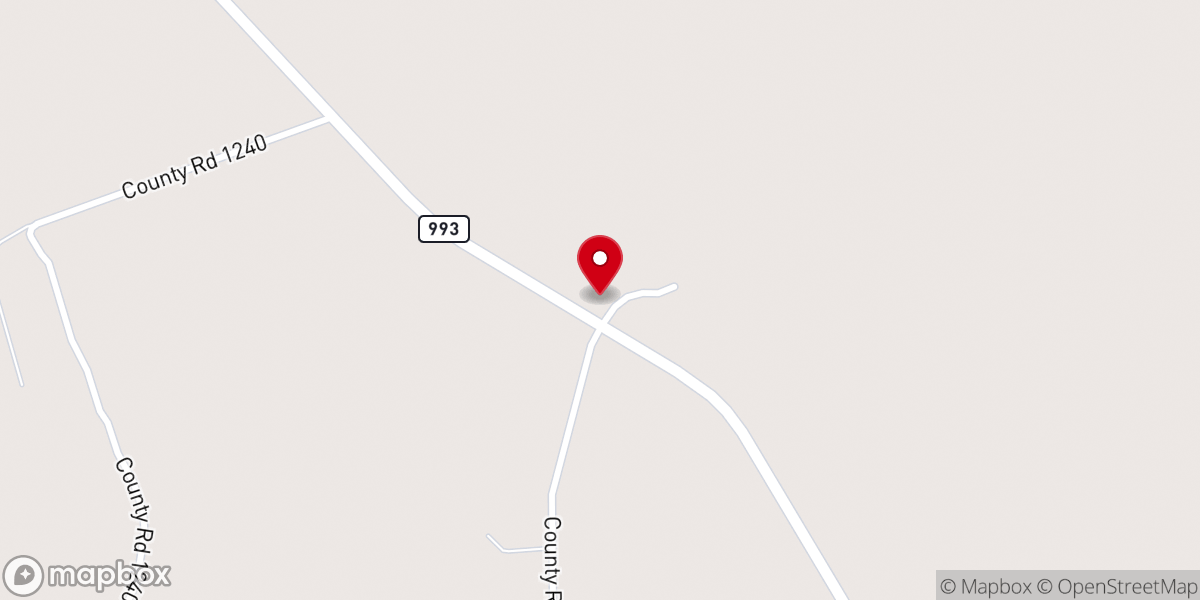 Map showing location of Independent Hope Church
