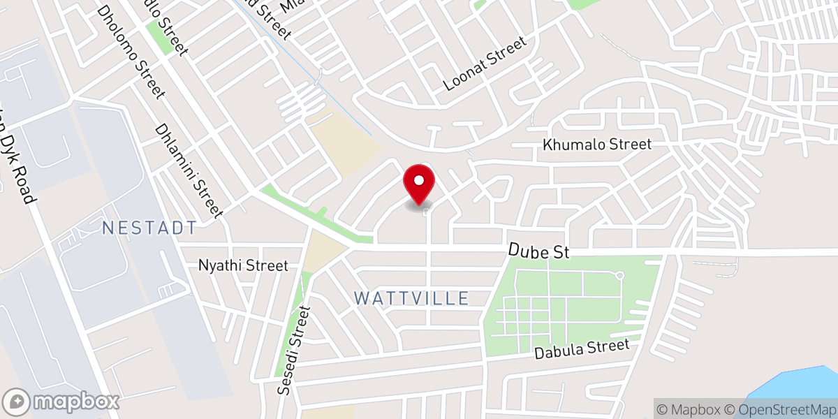 Map showing location of St. Lukes Methodist Church