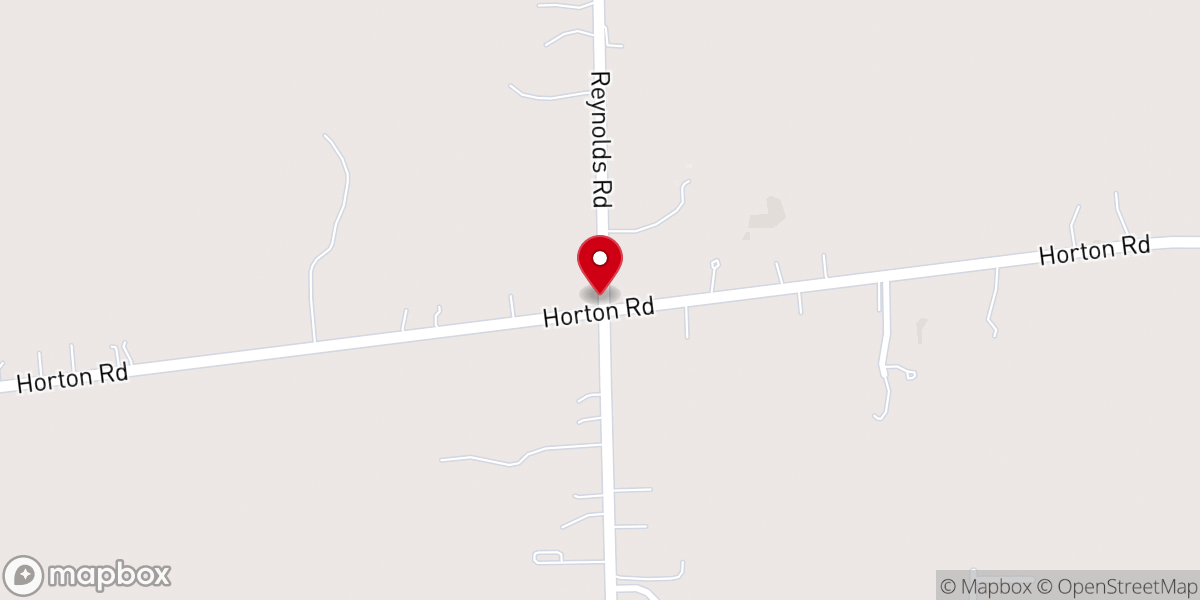 Map showing location of Shining Light Church