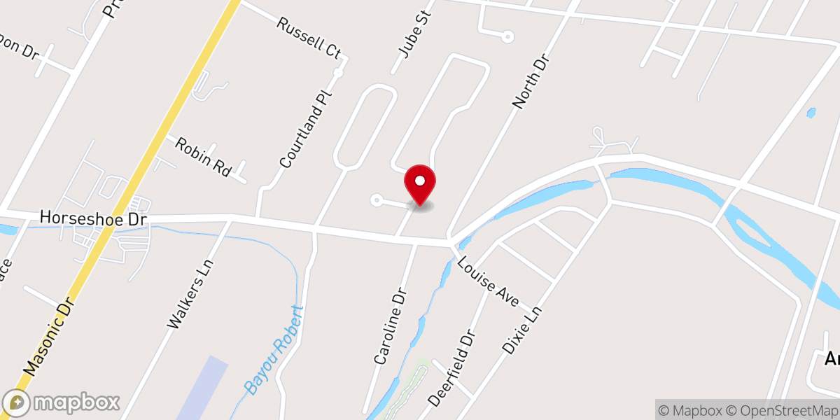 Map showing location of Saint Timothys Episcopal Church