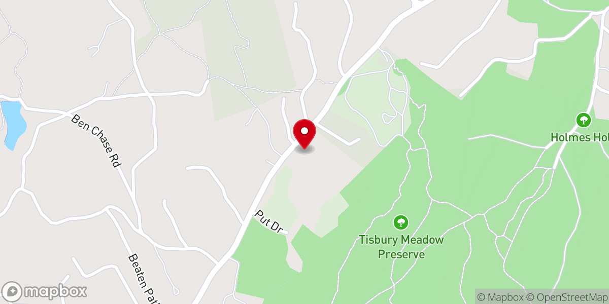 Map showing location of Vineyard Assembly of God