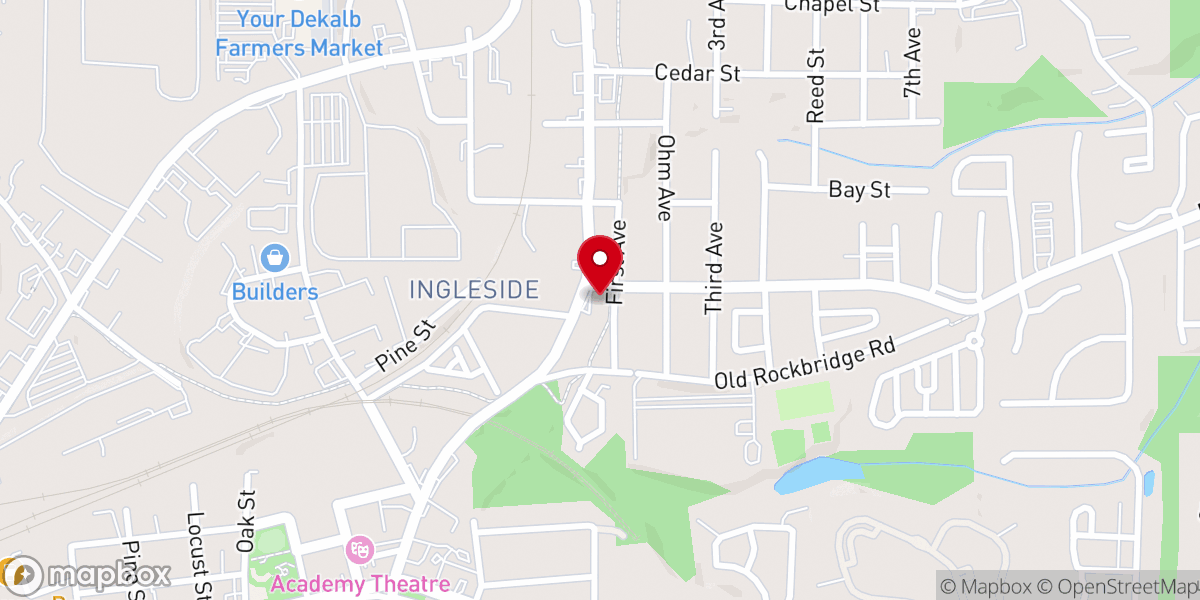 Map showing location of House of God Church Inc