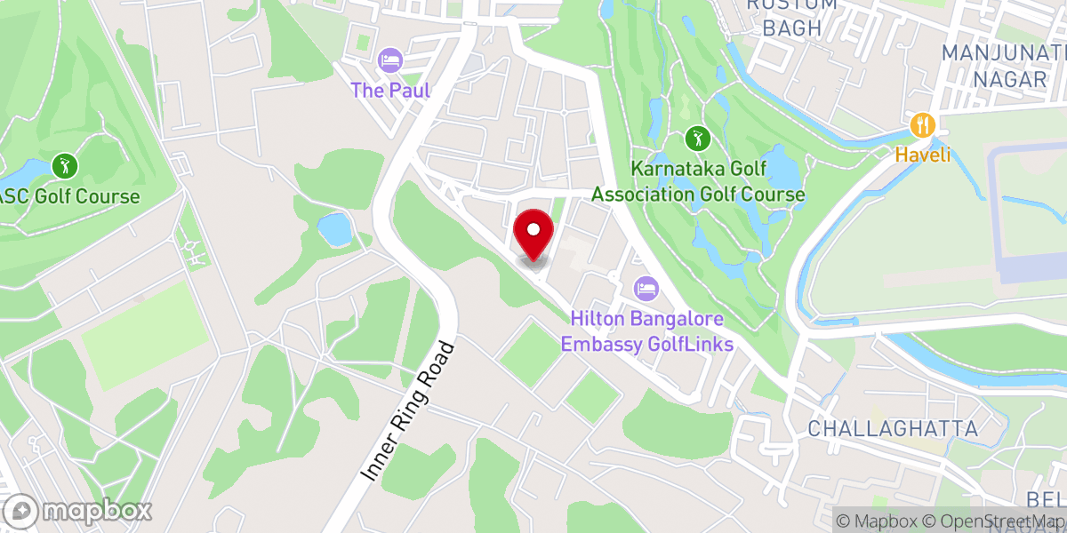 Map showing location of St. George Knanaya Syrian Church