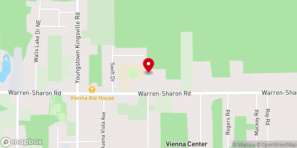 Map showing location of Saint Thomas the Apostle Catholic Church