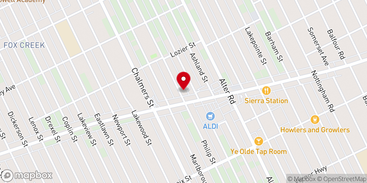 Map showing location of Holy Hands Outreach Ministries International
