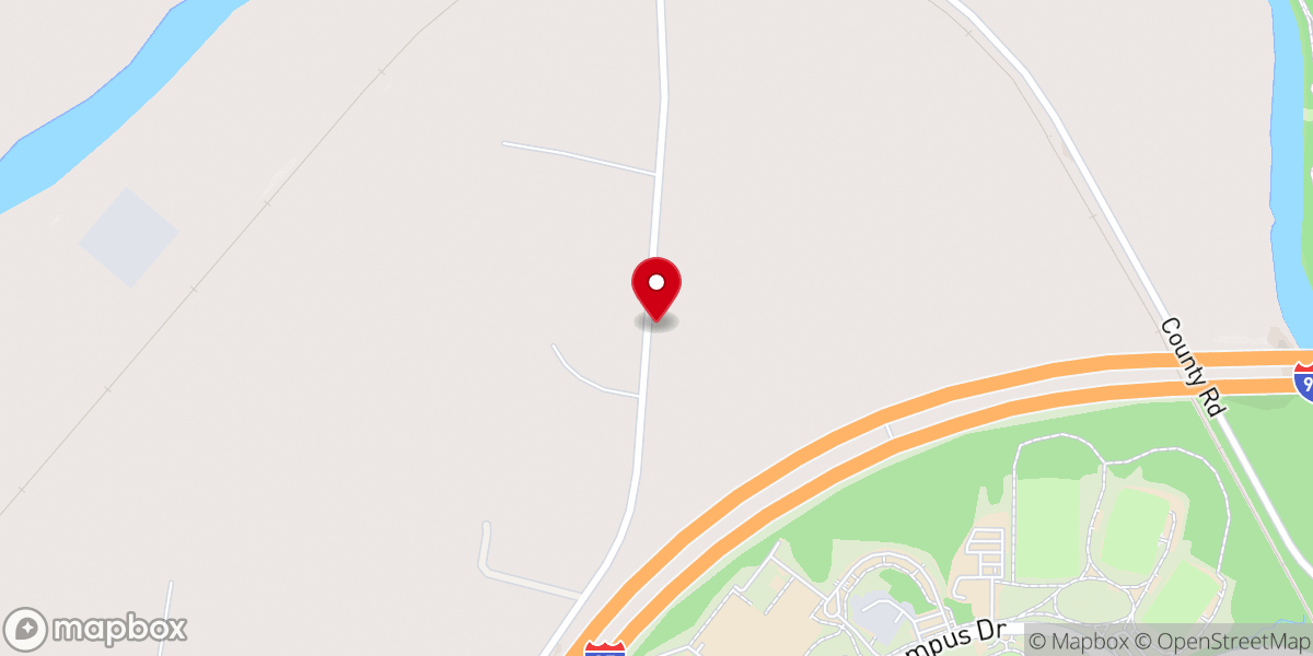 Map showing location of Kennebec Valley Baptist Church