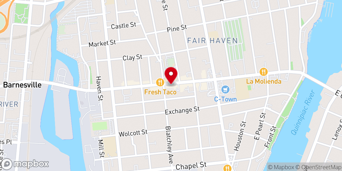 Map showing location of Centro San Jose