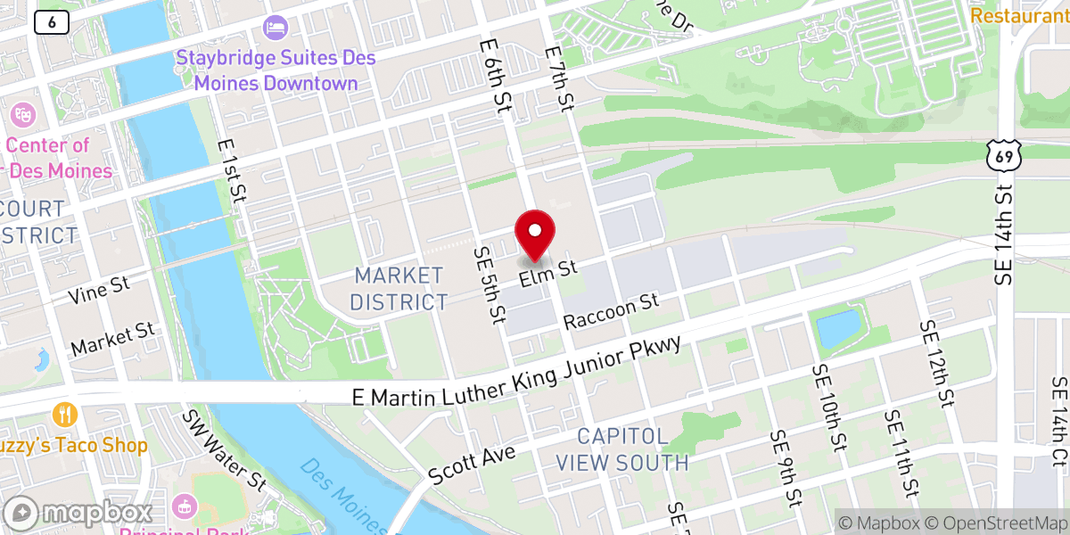 Map showing location of Positive Impact Media Inc