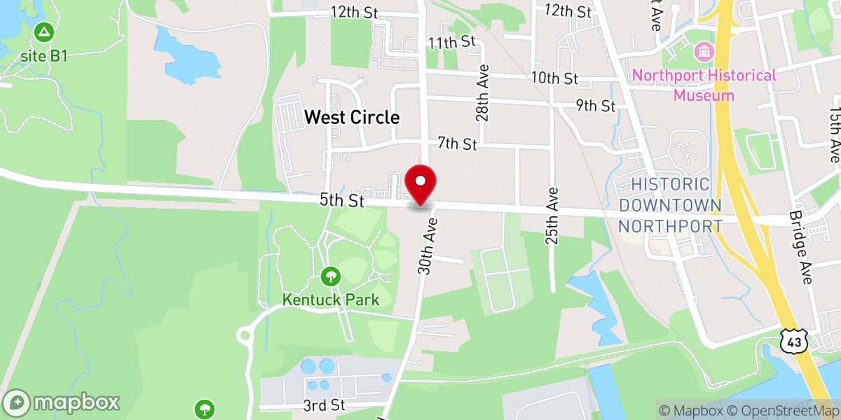 Map showing location of Iglesia Cristiana Emanuel
