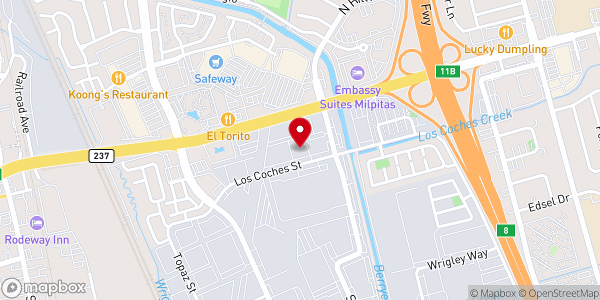 Map showing location of Faith Community Church