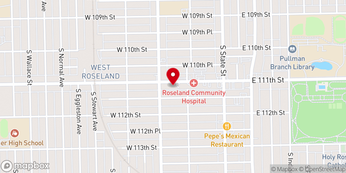 Map showing location of Holy Family Spiritual Temple