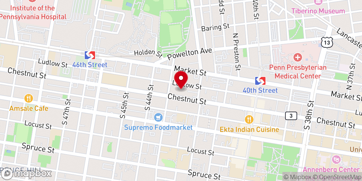 Map showing location of Family Matters Community Development Corporation Inc