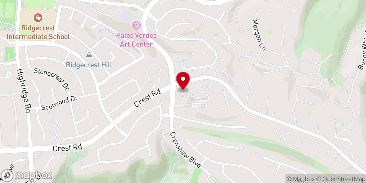 Map showing location of St John Fisher Church