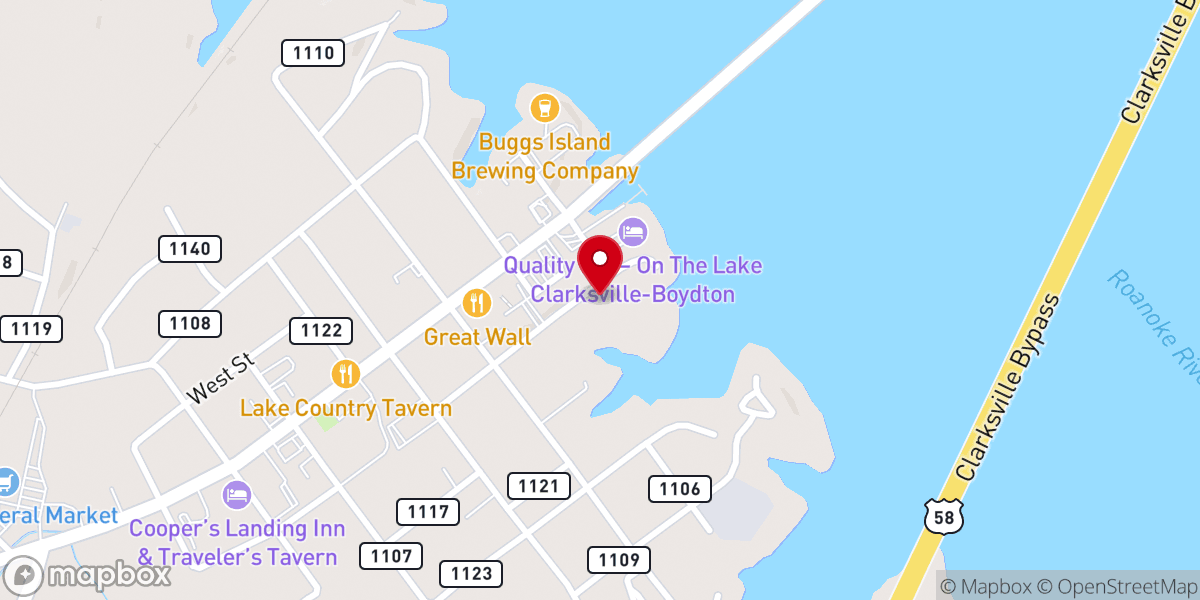 Map showing location of Mt Zion Baptist Church