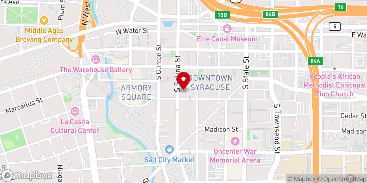 Map showing location of Center for Life Transformation Inc