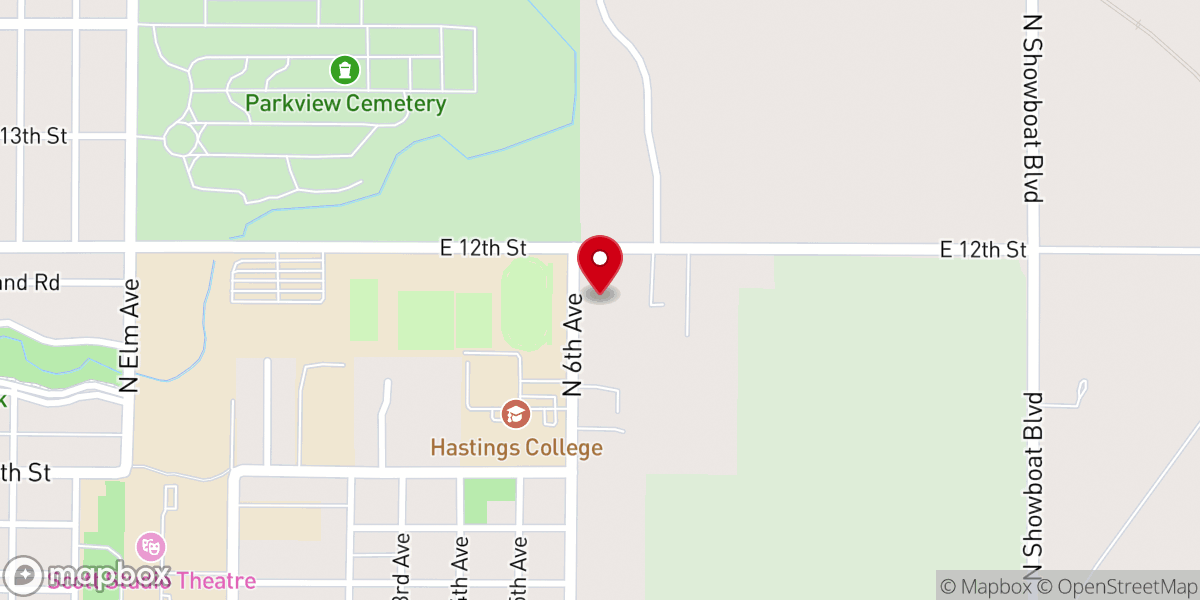 Map showing location of The Heritage at College View
