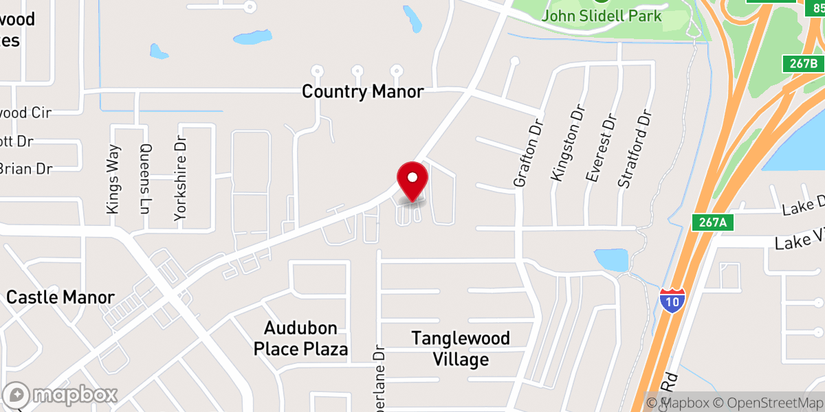 Map showing location of Washington Habitat for Humanity Inc