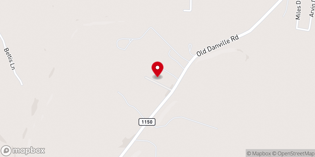 Map showing location of Clayborn Donald C