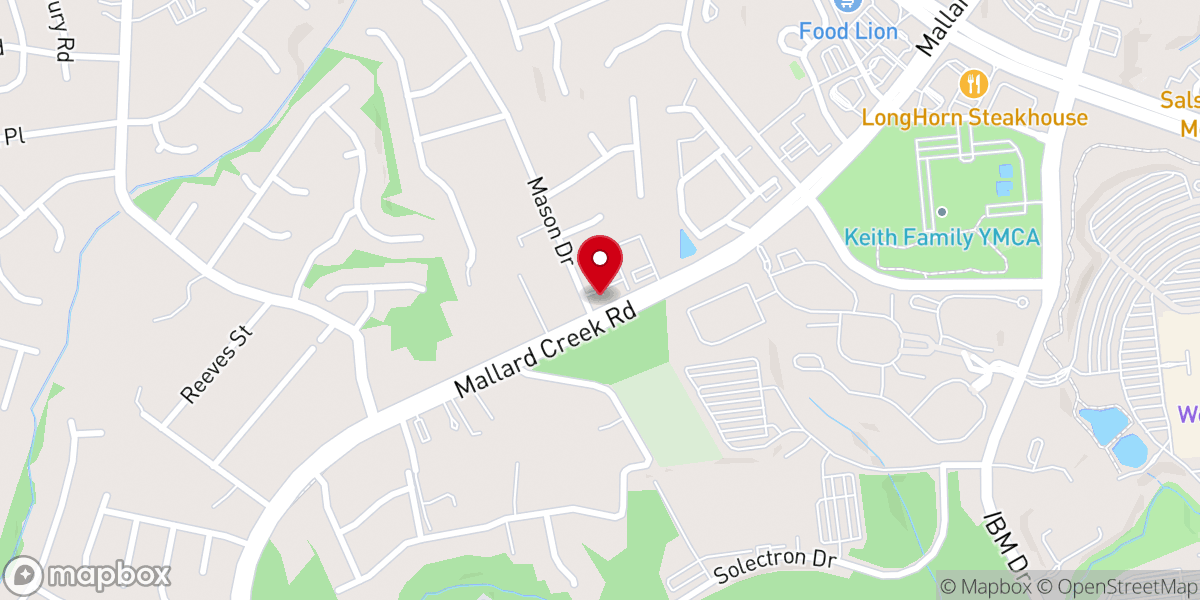 Map showing location of St. Simeon Serbian Orthodox Church