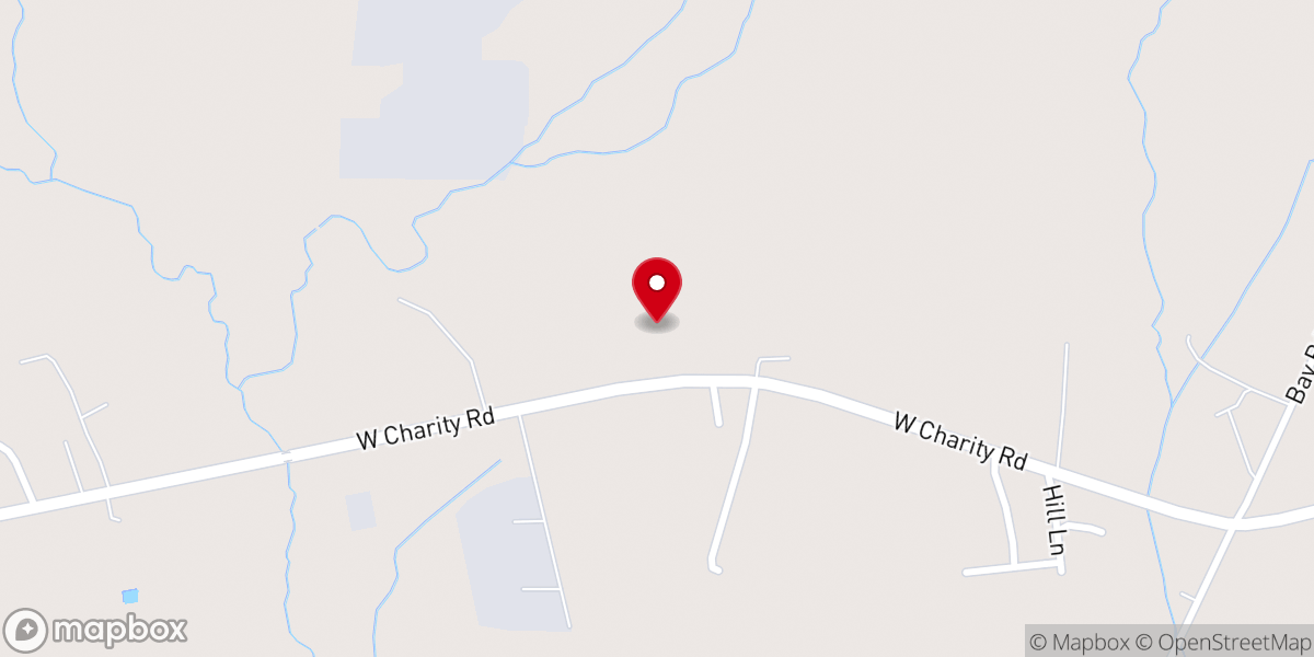 Map showing location of Eastern Baptist Association