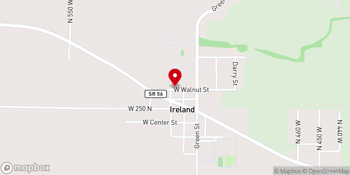 Map showing location of Grace and Truth Church