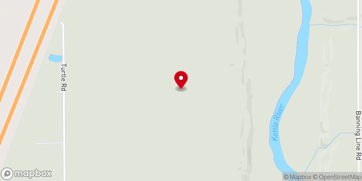 Map showing location of Finlayson Township