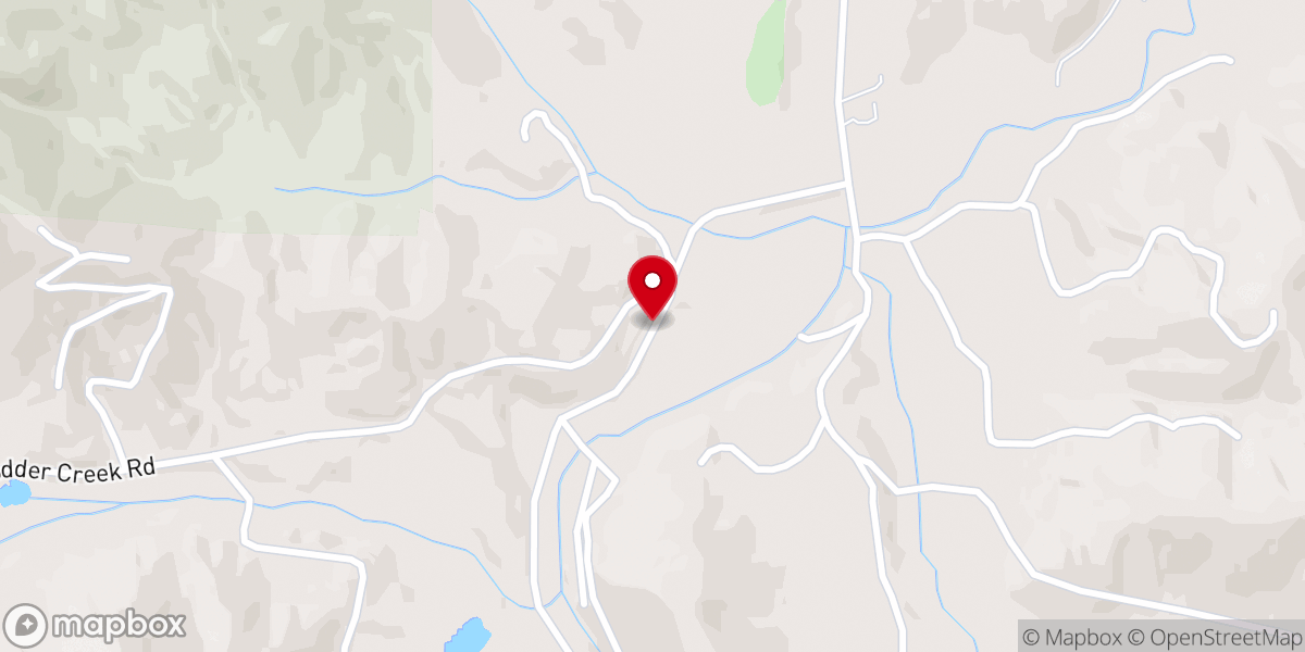 Map showing location of Enotah Church