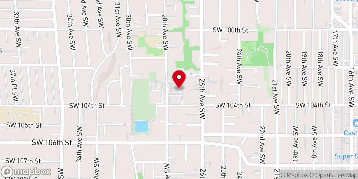 Map showing location of Royal City Life Church